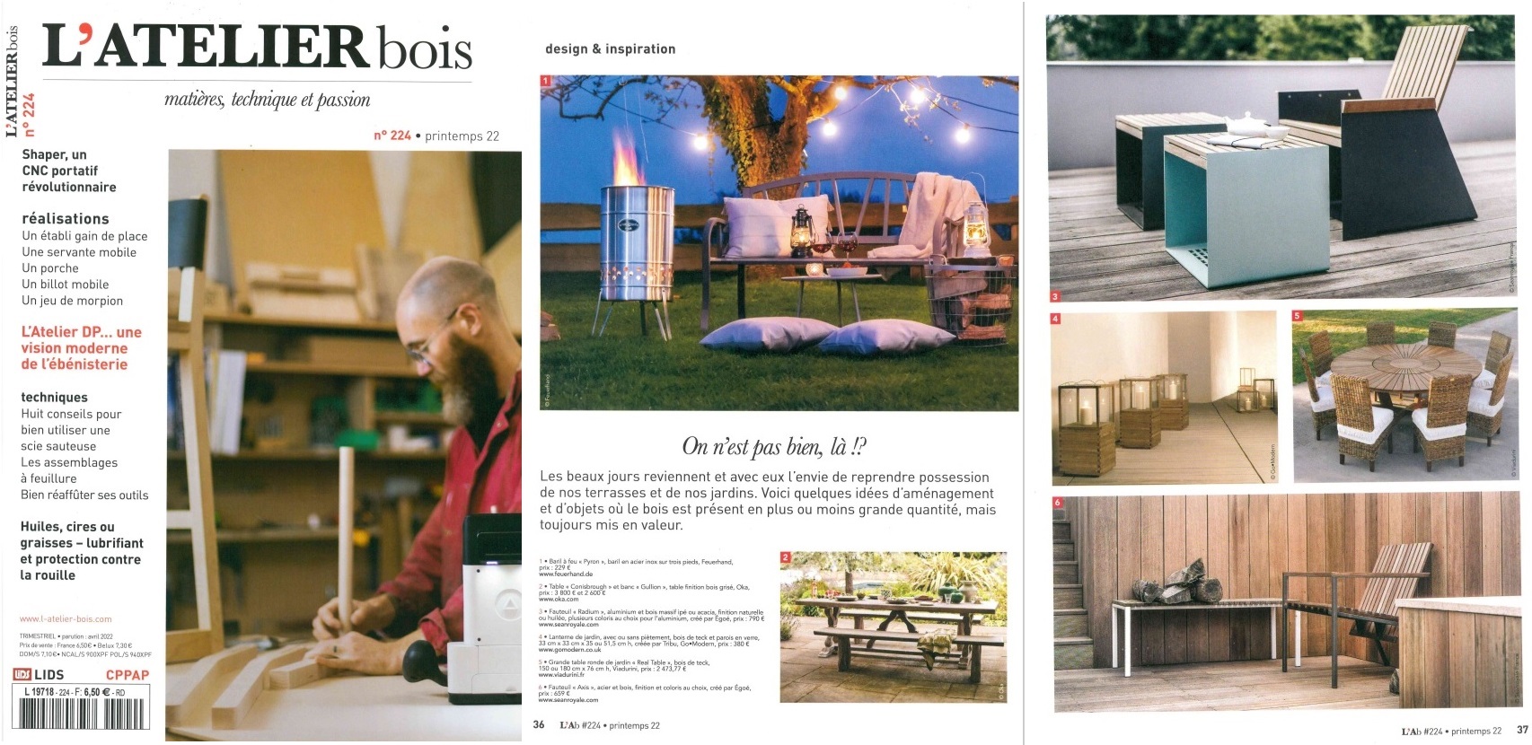 Magazine L'ATELIER BOIS 